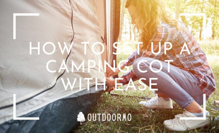 how to set up a camping cot with ease