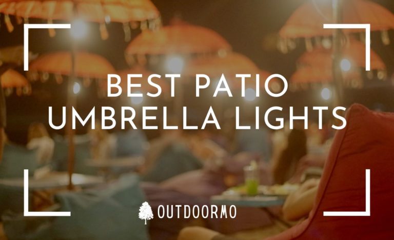 best patio umbrella lights