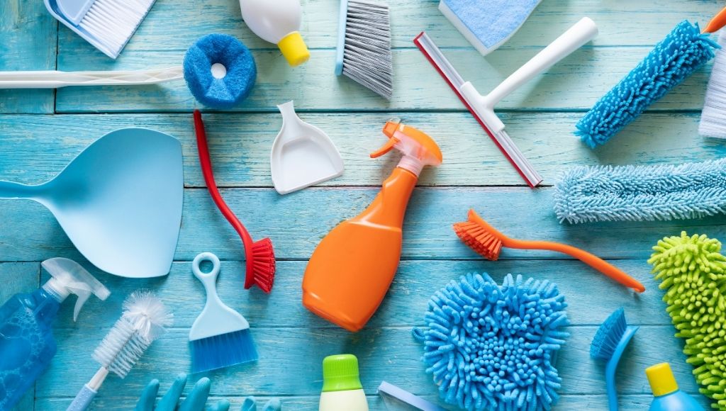 Cleaning materials you will need